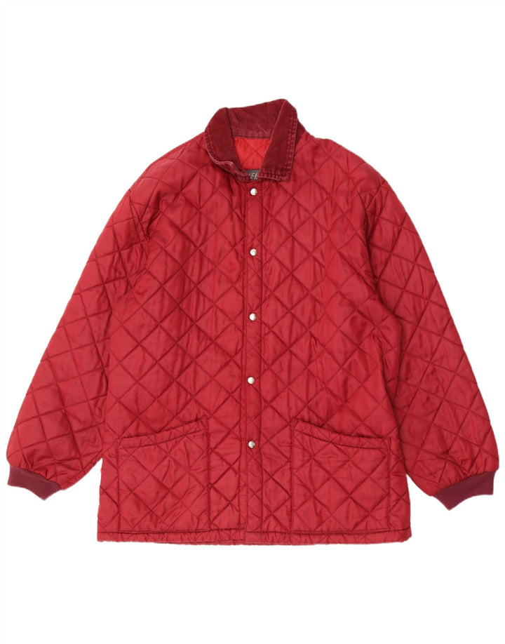 Muška prošivena jakna Rifle UK 40 Large Red