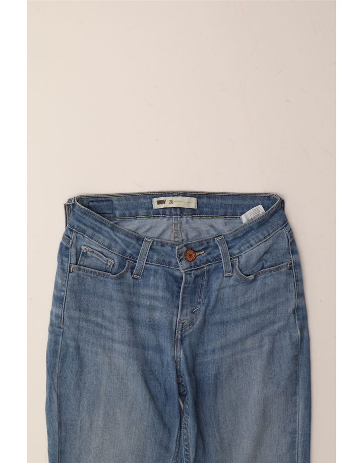 LEVI'S Womens Skinny Jeans W26 L30 Blue Cotton Vintage Levi's and Second-Hand Levi's from Messina Hembry 