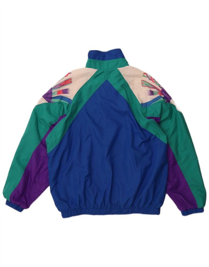 Ellesse muška široka trenirka IT 48 srednje plave boje