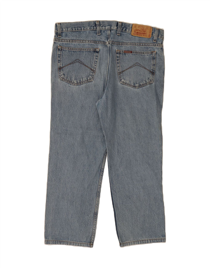 CARRERA Mens 700 Straight Jeans W38 L25 Plavi pamuk