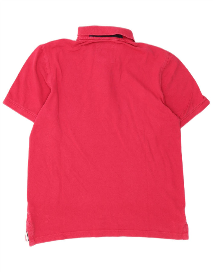 Crew Clothing Muška polo majica Srednje ružičasti pamuk