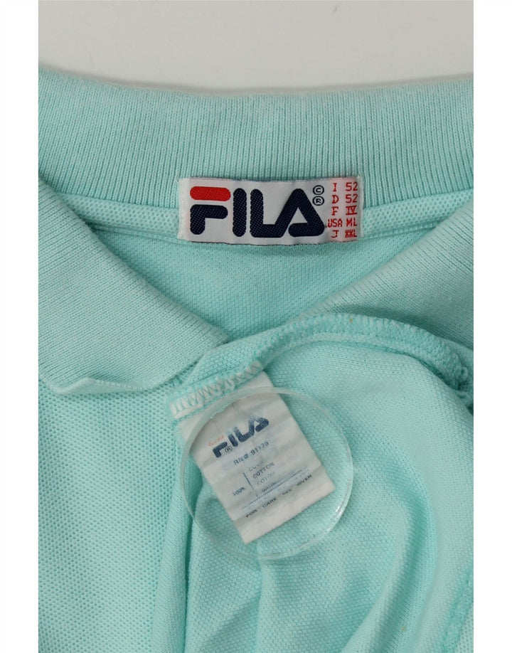Fila muška polo majica IT 52 Large Blue Cotton