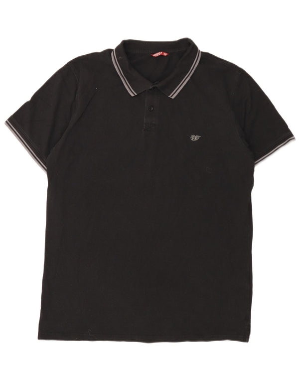Carrera muška polo majica 2XL crni pamuk