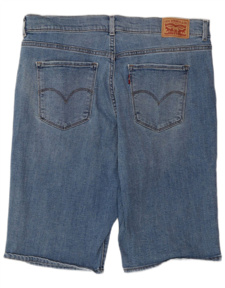LEVI'S Ženske bermuda traper kratke hlače W32 Veliki plavi pamuk
