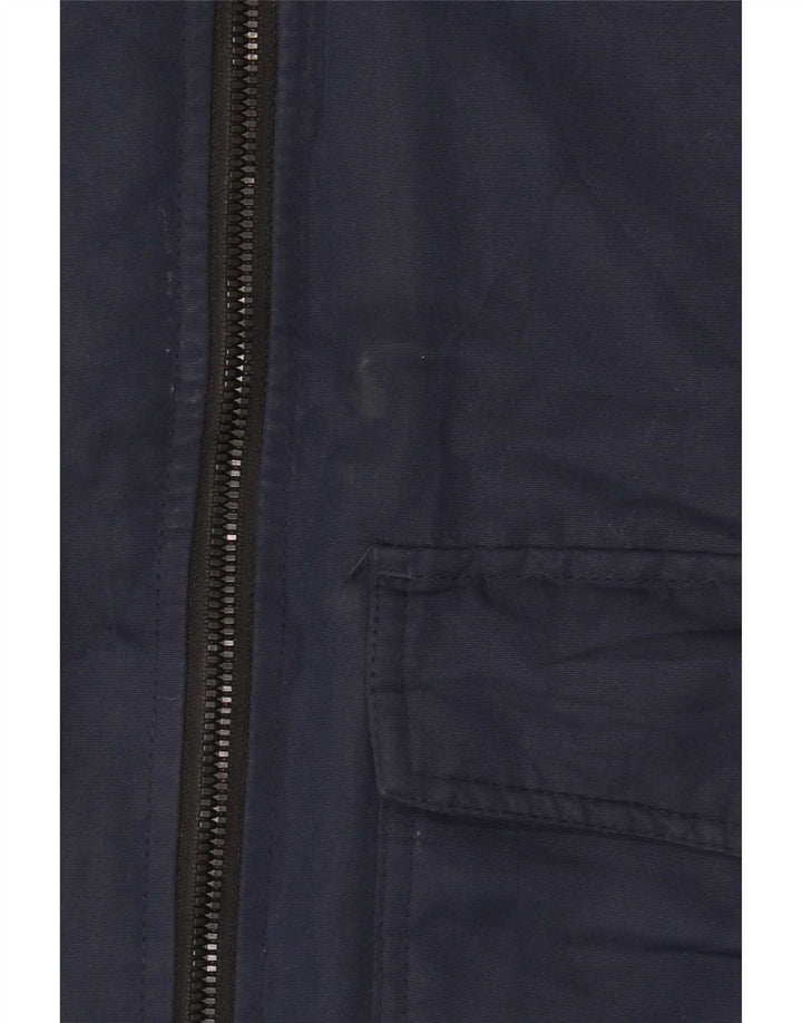 Jack & Jones Boys Podstavljeni kaput s kapuljačom 13-14 godina tamnoplavi poliester