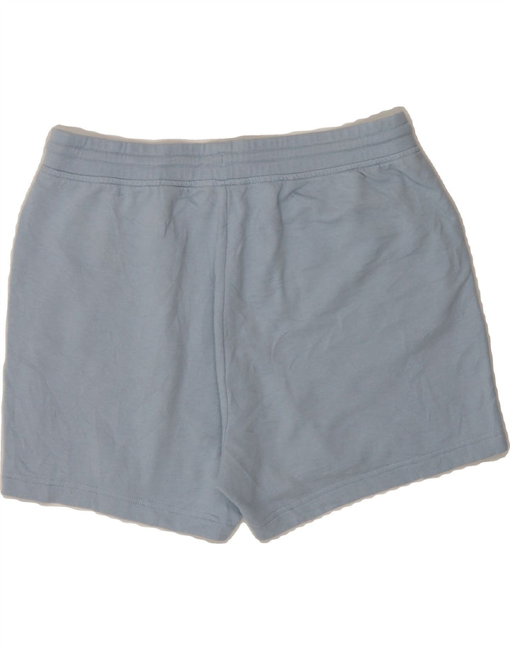 EDDIE BAUER Womens Sport Shorts UK 14 Medium  Blue Cotton Vintage Eddie Bauer and Second-Hand Eddie Bauer from Messina Hembry 