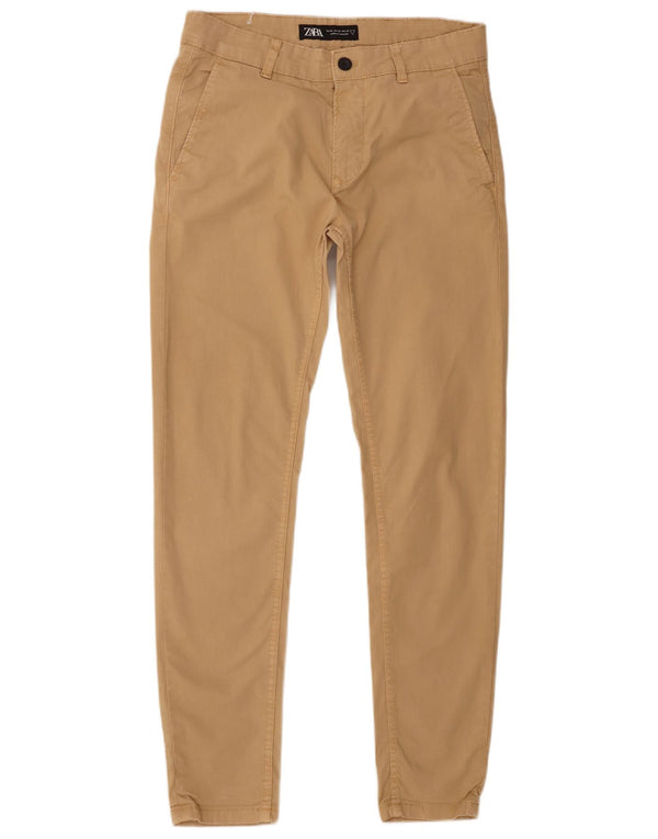 Zara muške uske chino hlače EU 38 male W30 L30 bež