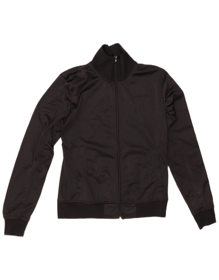 DIADORA Ženska gornja jakna trenirke UK 14 Srednji crni poliester