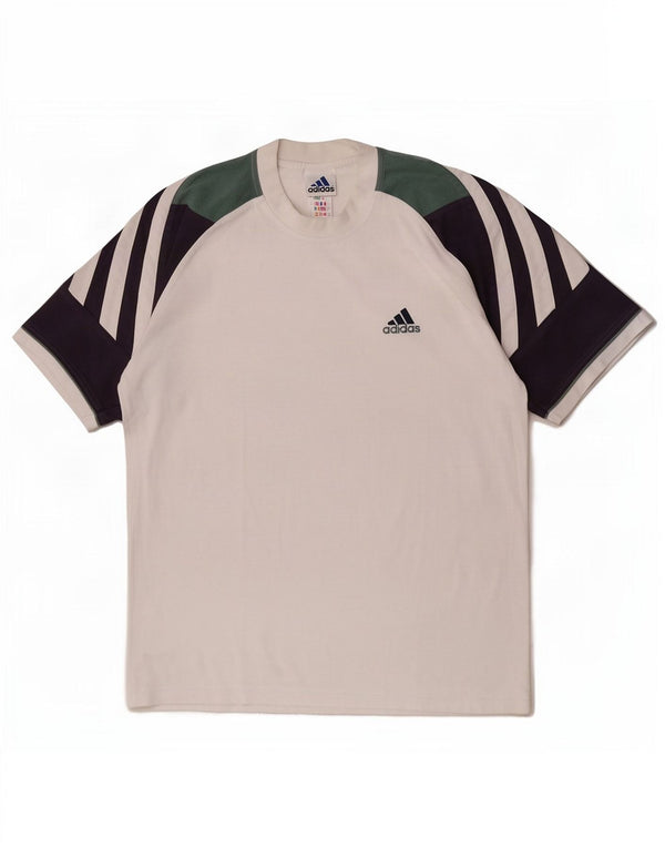 Adidas muška majica kratkih rukava UK 38/40 srednje bijele boje, pamuk