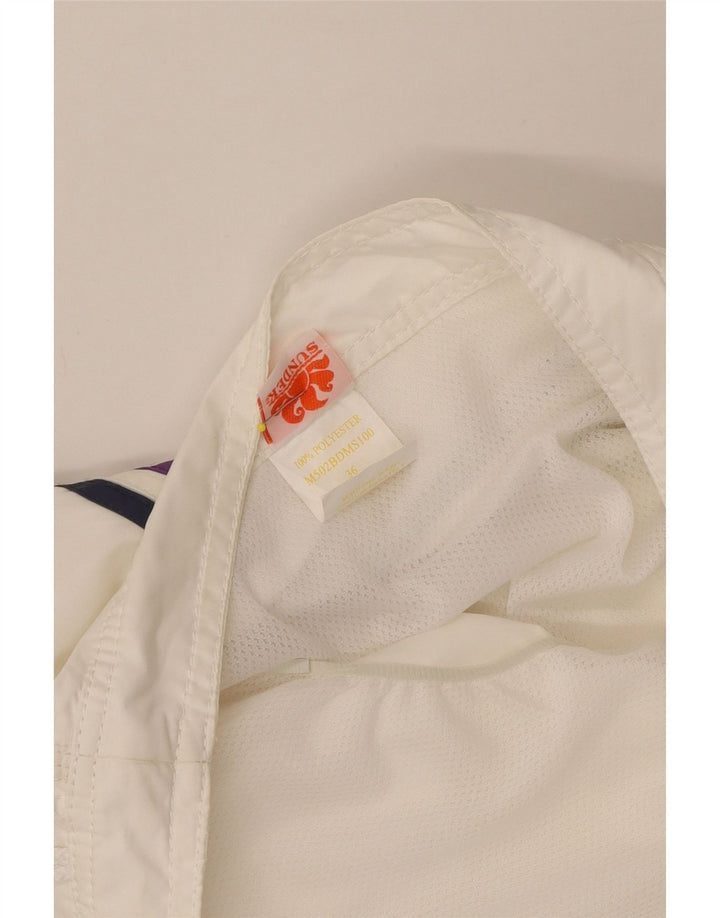 Sundek muške kratke kupaće hlače veliki bijeli poliester