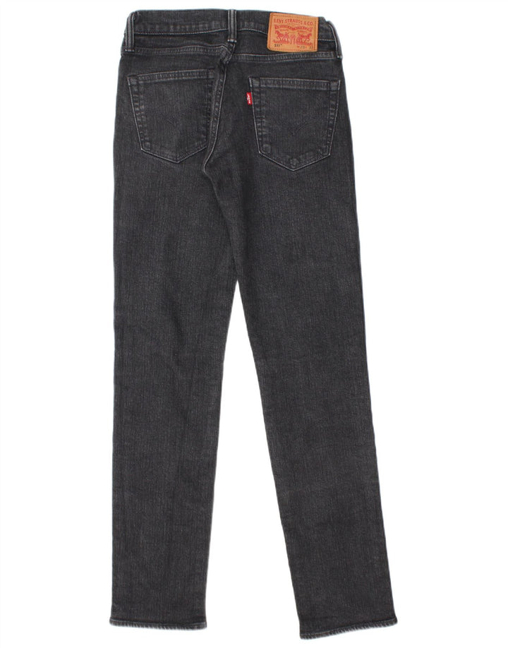 Levi's muške 511 uske traperice W28 L32 crni pamuk