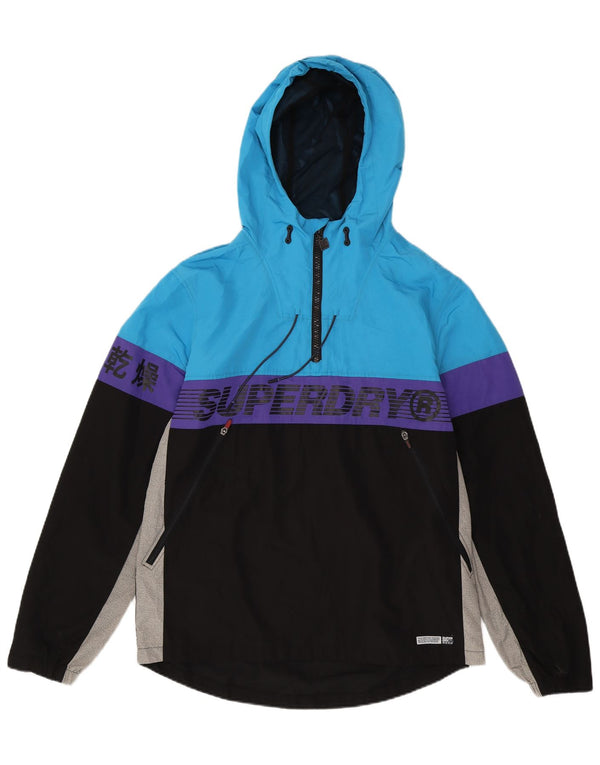 Superdry muški pulover kišna jakna UK 42 XL višebojna boja