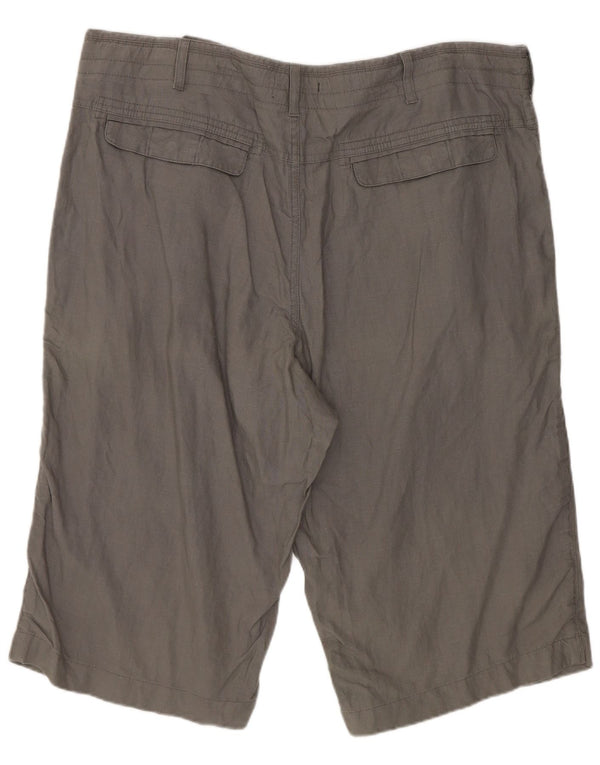 Marks & Spencer muške chino kratke hlače W38 XL sivi lan