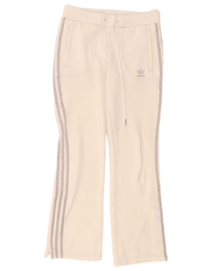 Adidas Ženske trenirke Hlače EU 36 Male bijele poliesterske