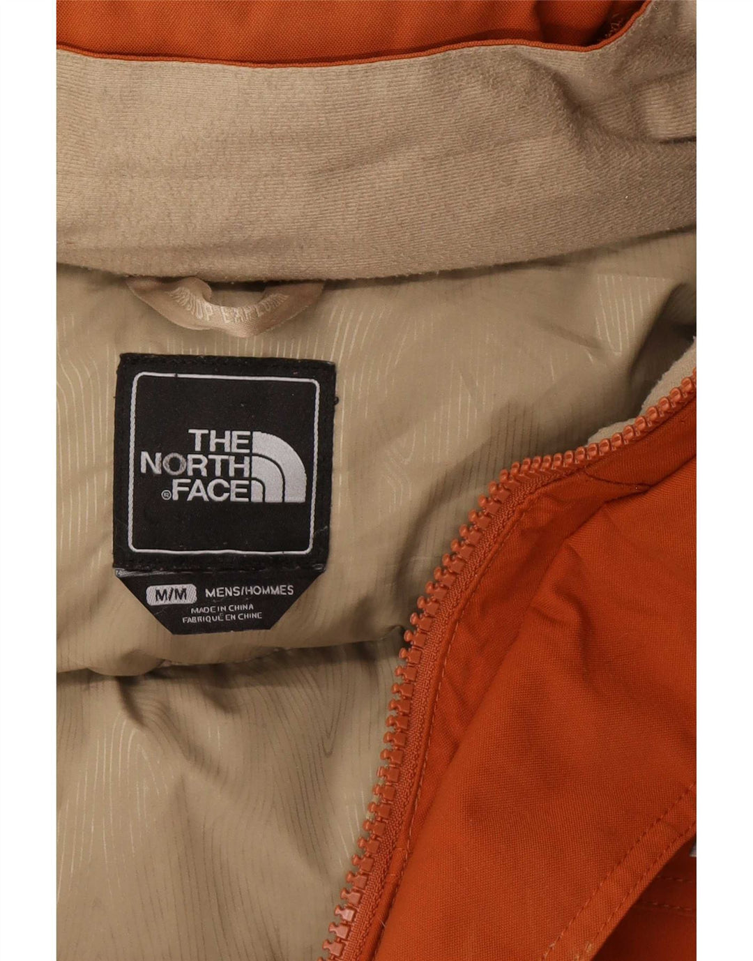 The North Face muška parka jakna s kapuljačom UK 38 srednje narančasta najlon
