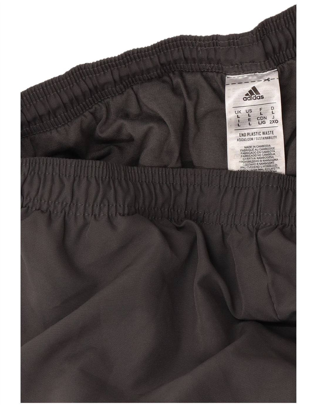 Adidas muška trenirka hlače Joggers veliki sivi poliester