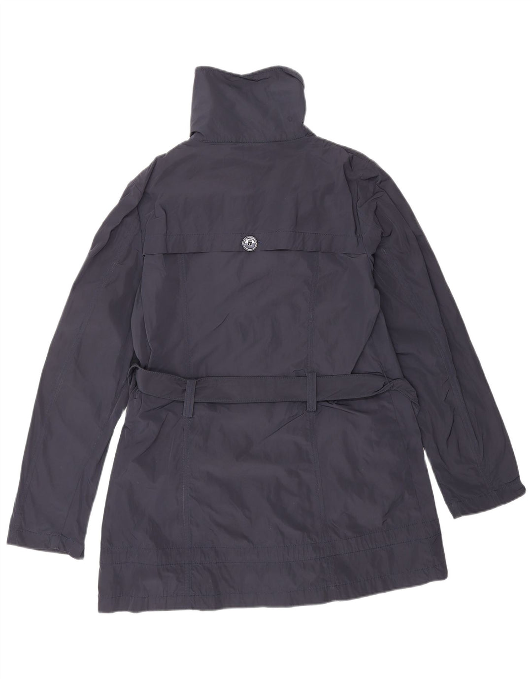 ARMANI JEANS Ženski trenč kaput US 6 srednje tamnoplavi poliester