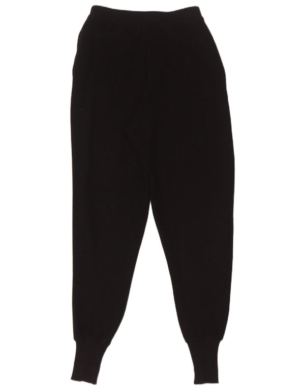 Zara ženska pletena trenirka hlače Joggers UK 10 male crne