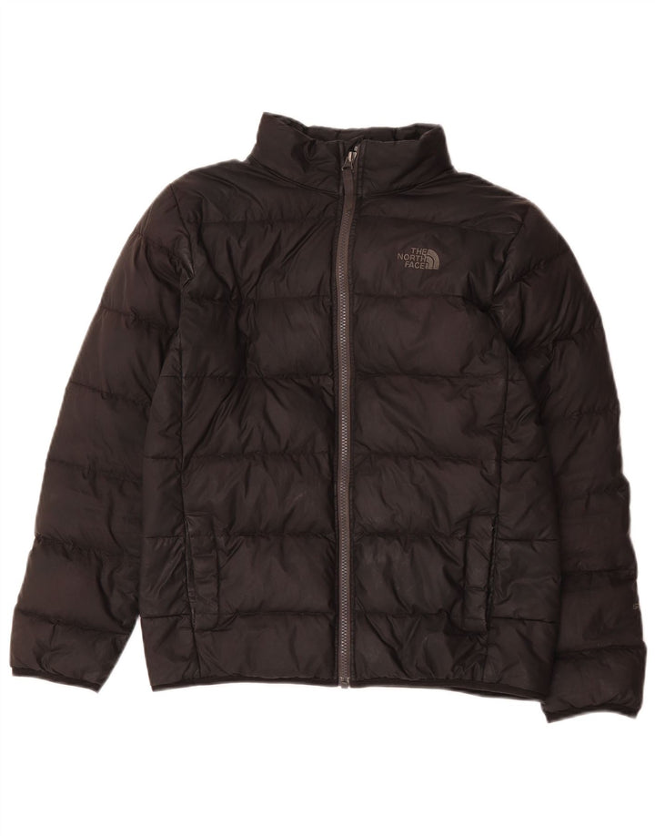 The North Face Boys podstavljena jakna 11-12 godina veliki crni poliester
