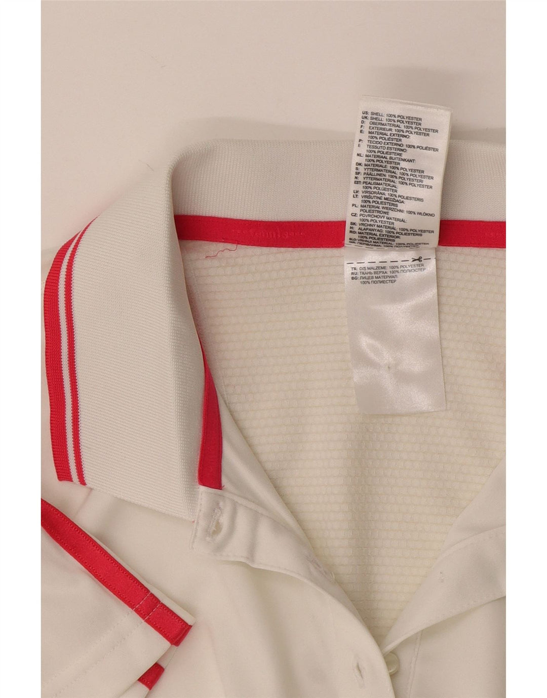 Adidas ženska polo majica Climacool UK 14 srednji bijeli poliester