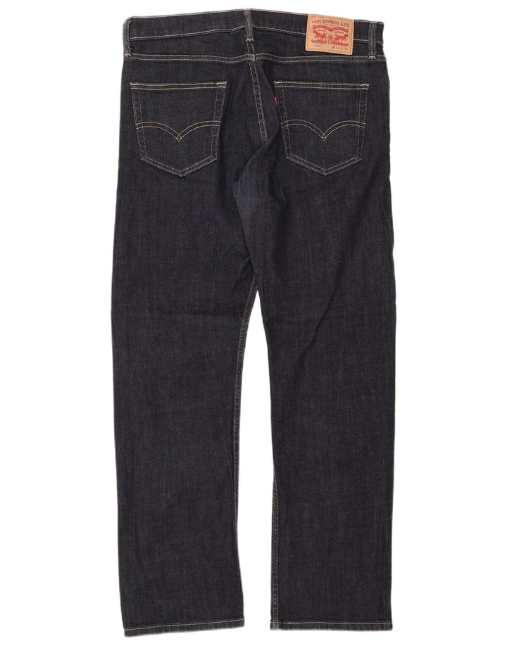 Levi's ženske 504 ravne traperice W33 L32 tamnoplave