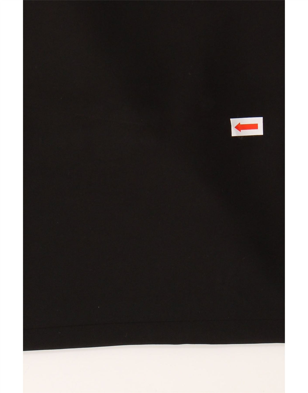 CALVIN KLEIN Ženske ravne hlače W28 L30 crni poliester