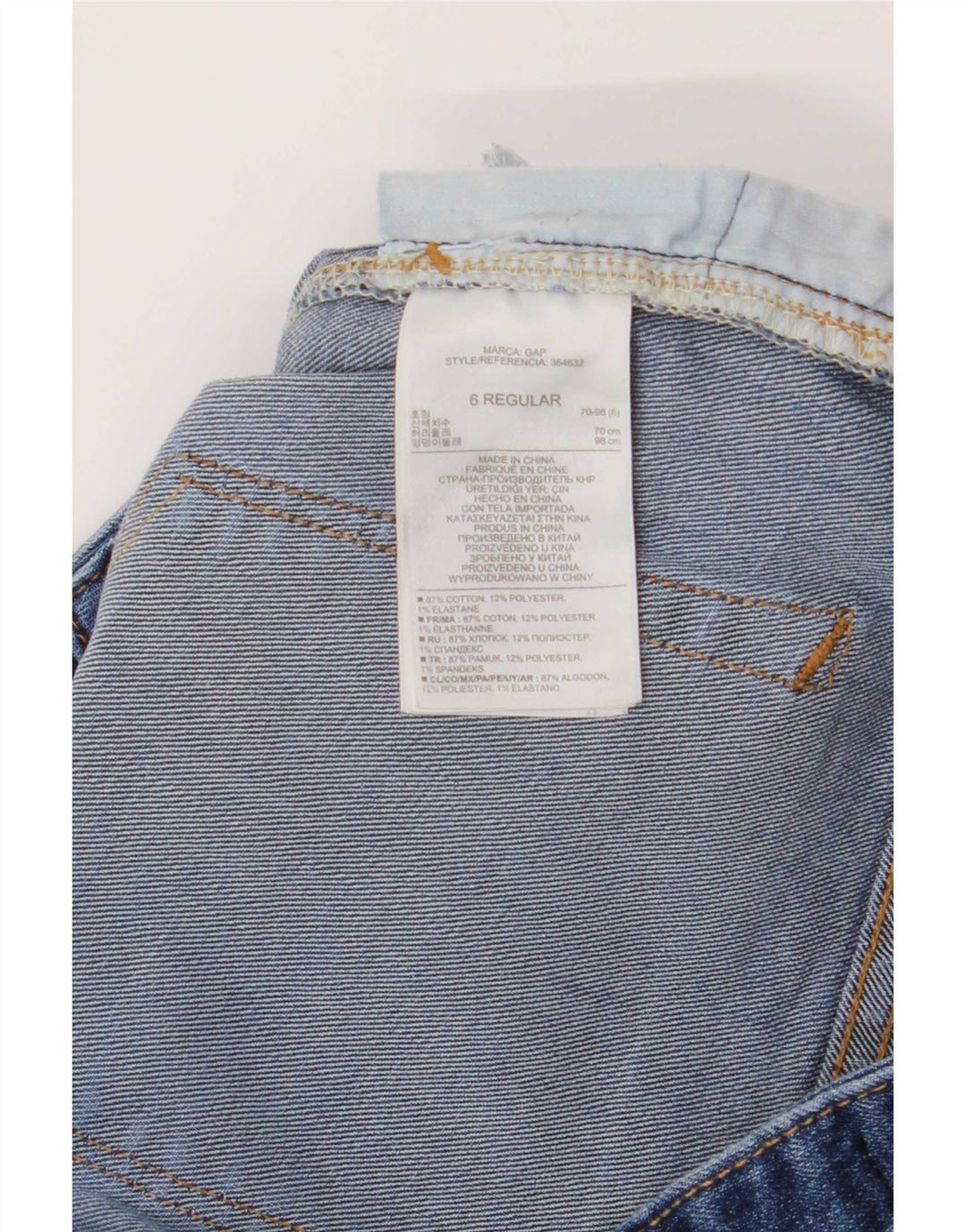 Gap Ženske Bootcut traperice W28 L32 Plavi pamuk