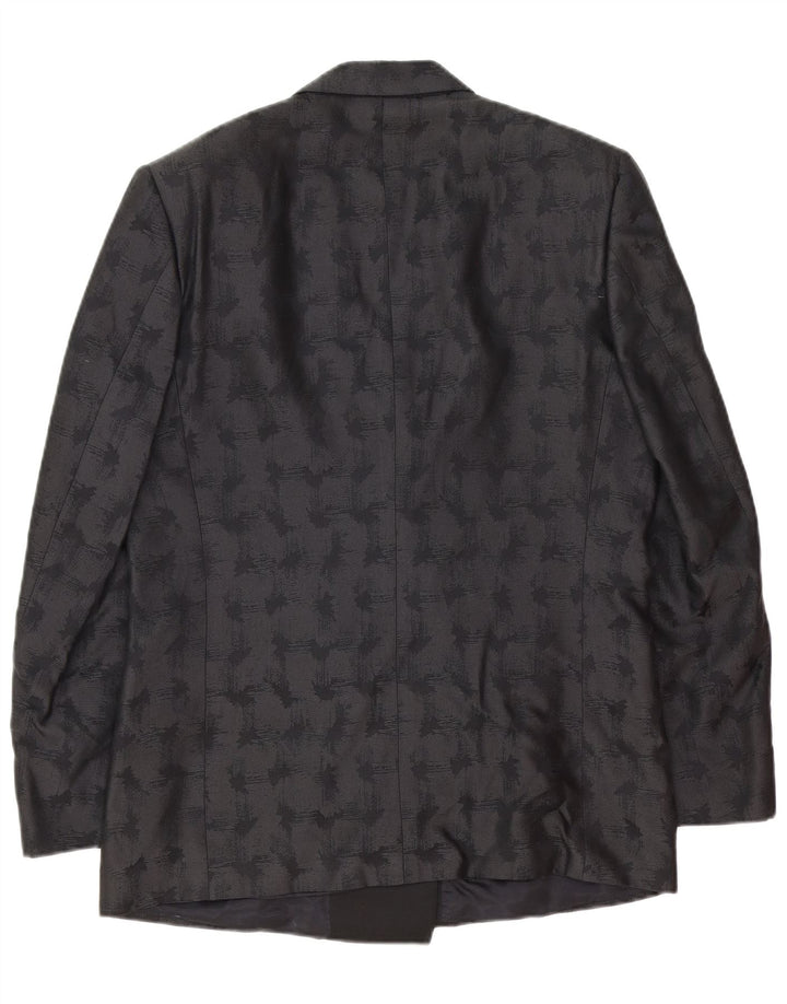 Pierre Cardin muška jakna sa jaknom IT 50 Large Black Geometric Classic