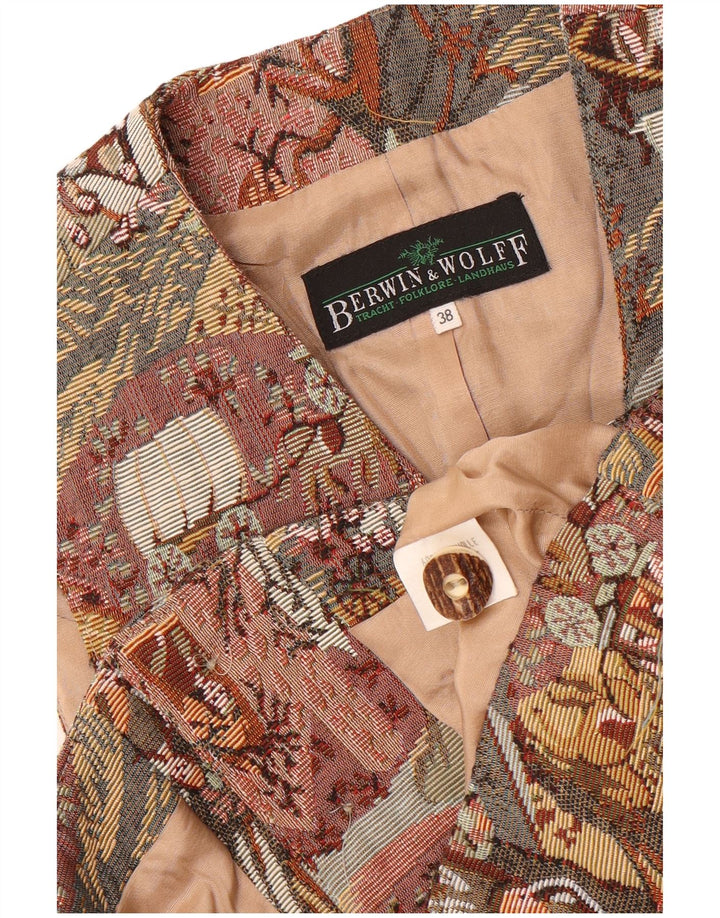 Berwin & Wolff ženski prsluk IT 38 XS Raznobojni patchwork pamuk