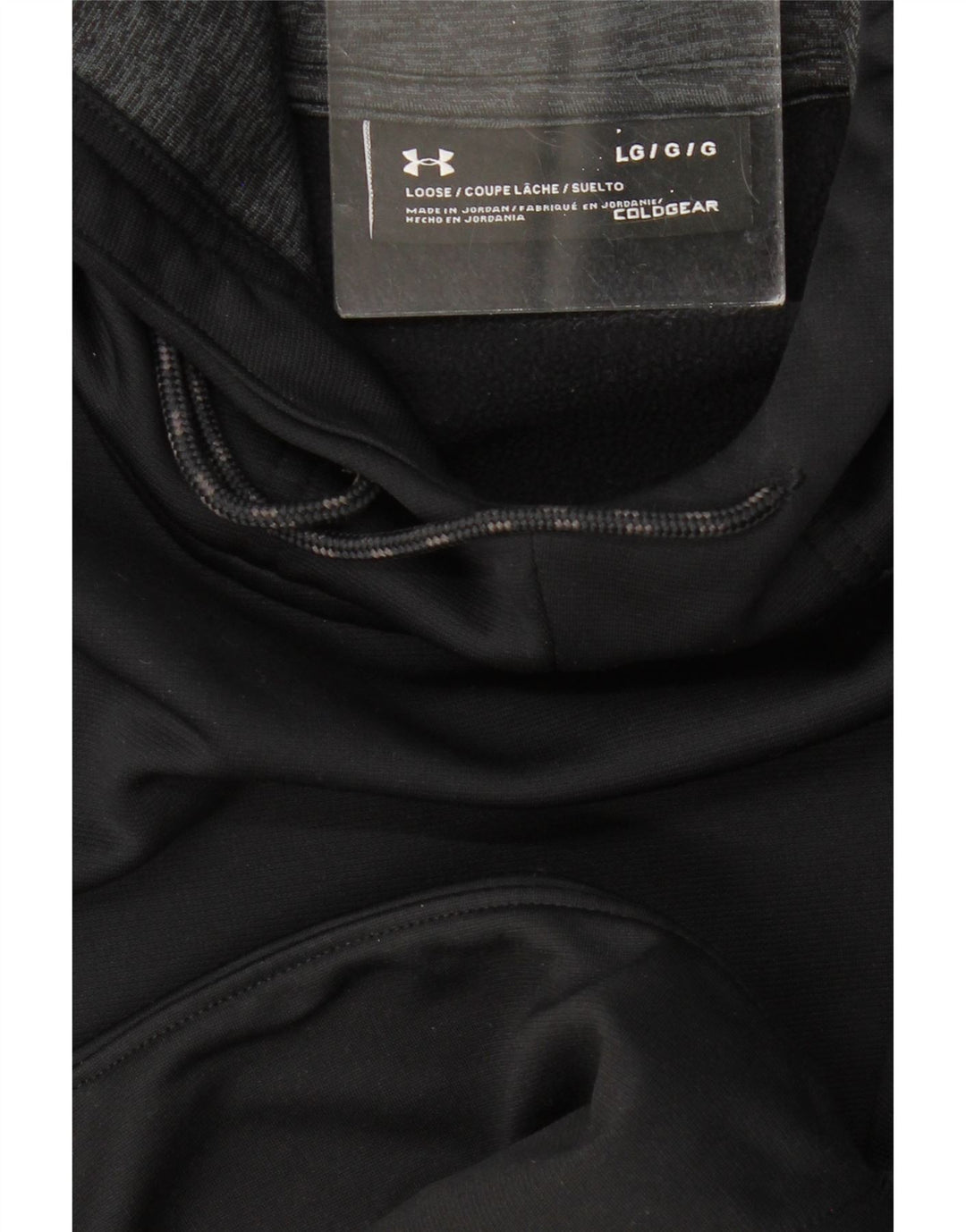 UNDER ARMOUR Ženska majica s kapuljačom Cold Gear UK 16 Velika crna