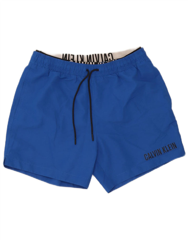 Calvin Klein muške kratke hlače za plivanje srednje plave boje od poliestera