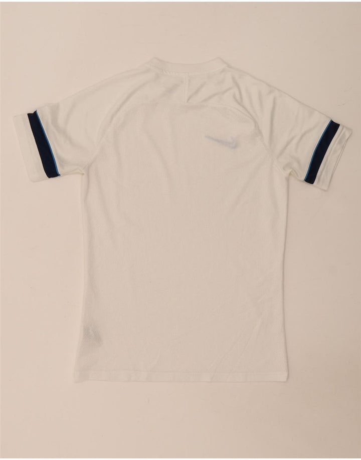 NIKE muška Dri Fit majica kratkih rukava srednje bijele boje od poliestera
