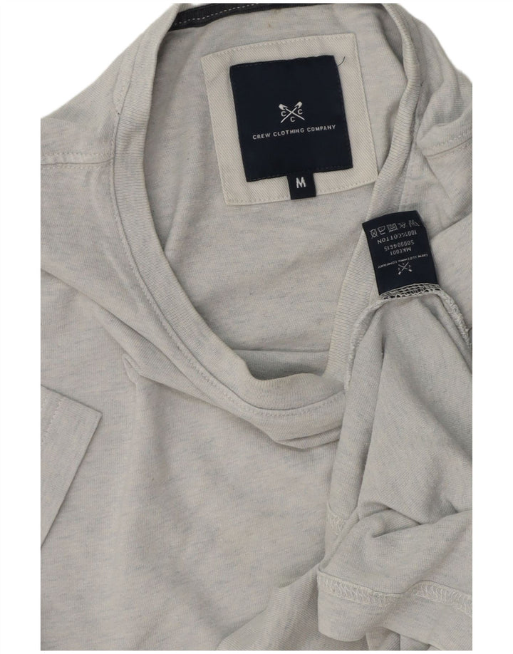 Crew Clothing Muška majica kratkih rukava Srednje sivi pamuk