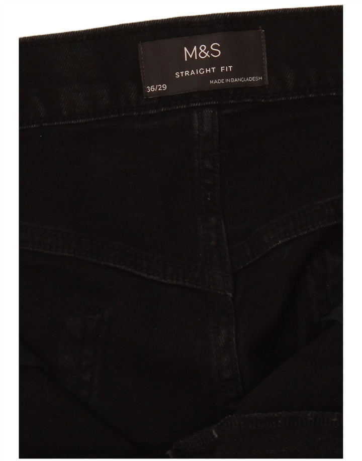 Marks & Spencer muške ravne traperice W36 L26 crne