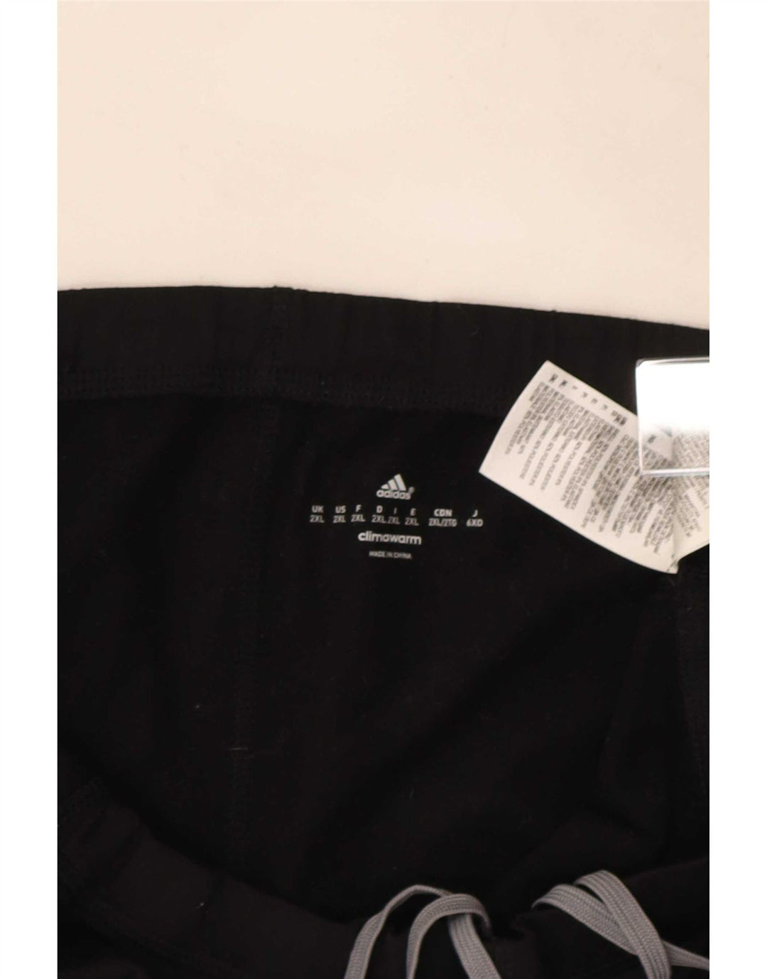 Adidas muške Climawarm hlače za trenirku 2XL crni poliester