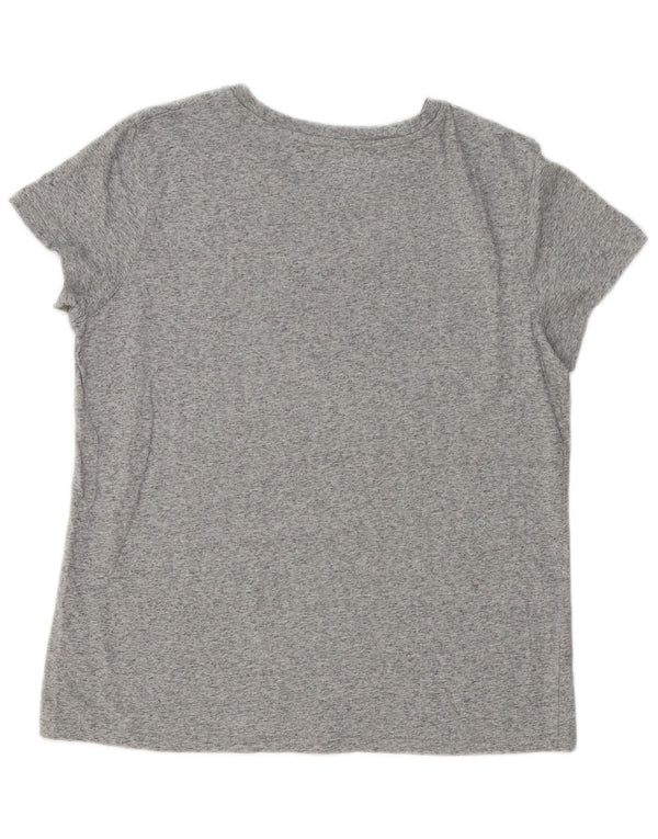 Levi's ženska majica kratkih rukava s grafičkim motivima UK 16 Large Grey Flected