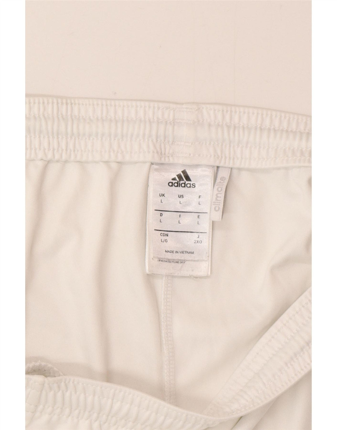 Adidas muške sportske kratke hlače Climalite veliki bijeli poliester