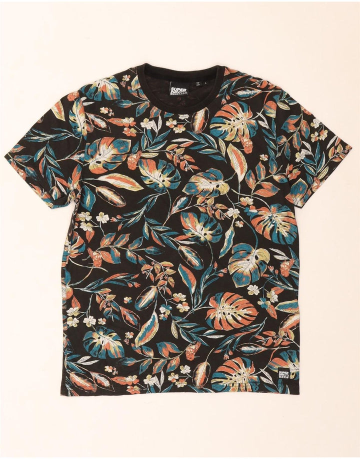 Superdry muška majica s grafičkim motivima, veliki raznobojni cvjetni