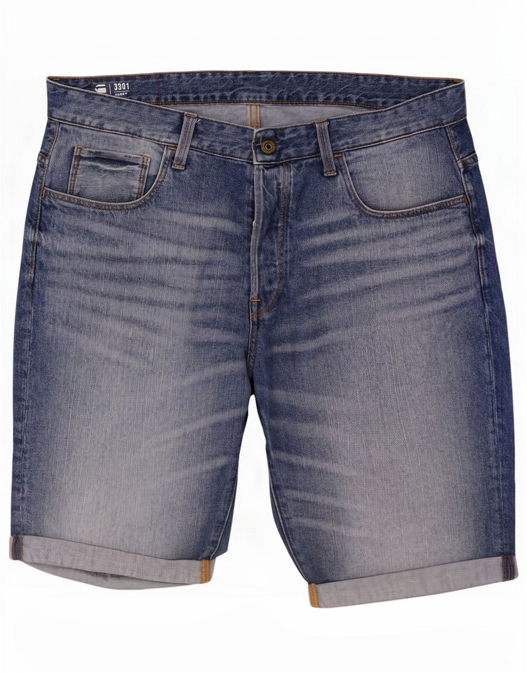 G-Star muške traper kratke hlače W36 Large Blue
