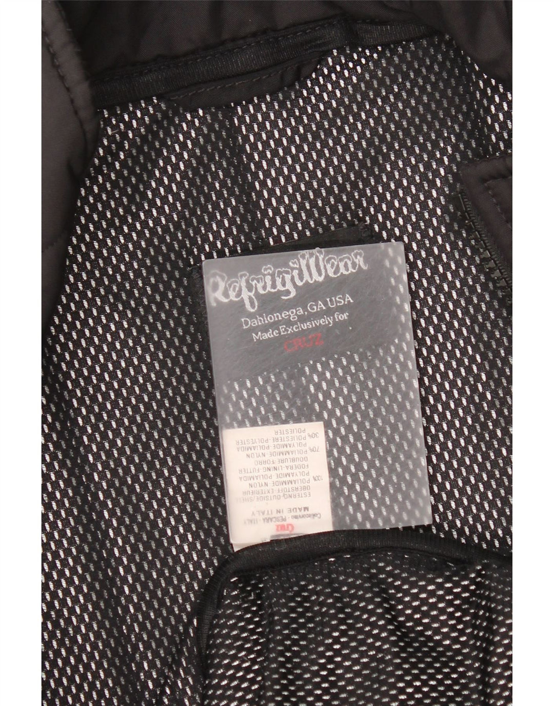 Refrigiwear ženska Cruz podstavljena jakna UK 6 XS crni poliamid