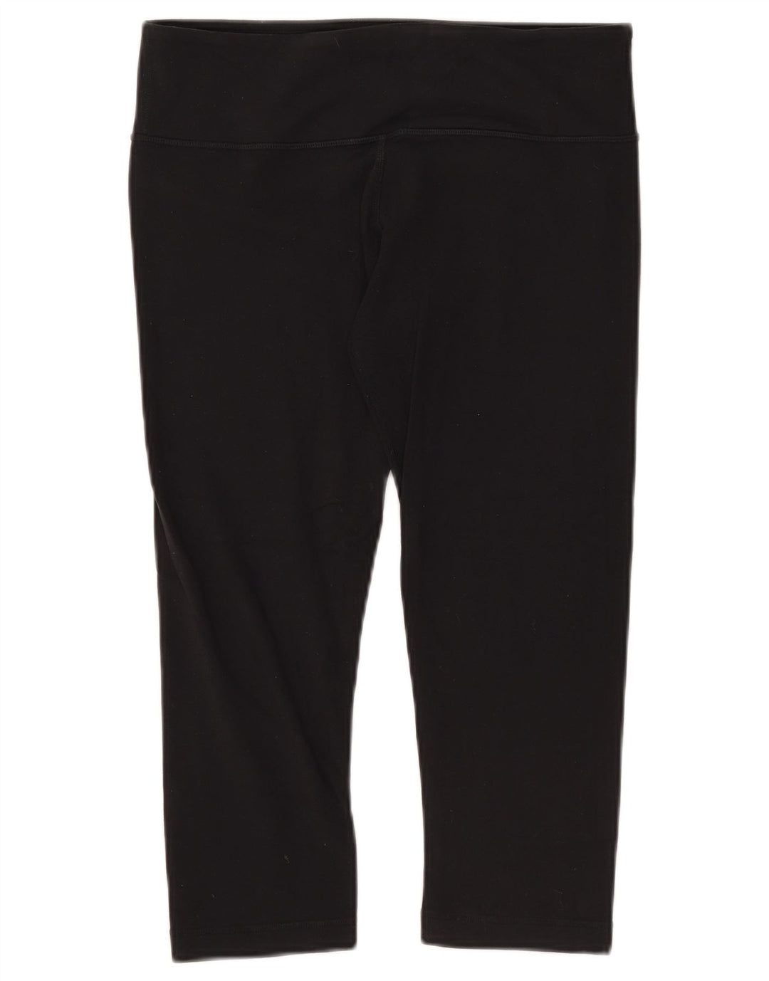Lululemon ženske Capri tajice US 8 srednje crne sintetičke