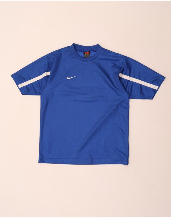 Nike Muška majica kratkih rukava UK 36/38 Small Blue Colourblock Poliester