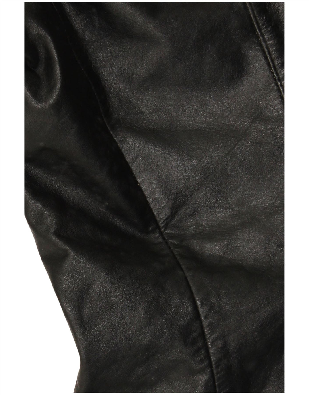 VINTAGE muška kožna jakna UK 38 srednje crna