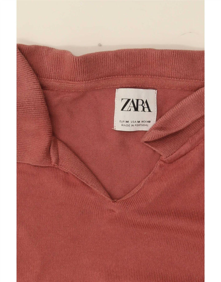 Zara ženska polo majica UK 12 srednje ružičasta