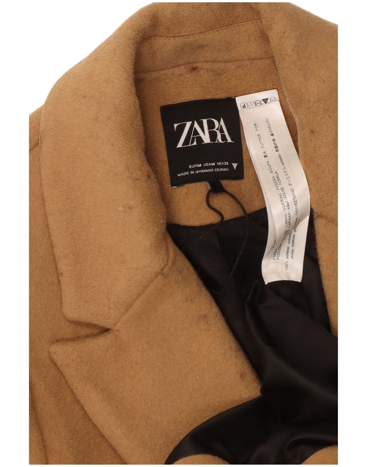 Zara ženski kaput UK 14 srednje bež boje