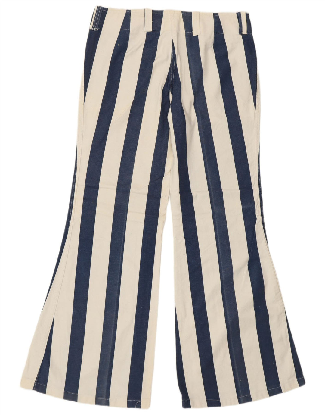 VINTAGE ženske ležerne hlače visokog struka IT 48 XL W34 L31 Plava Retro