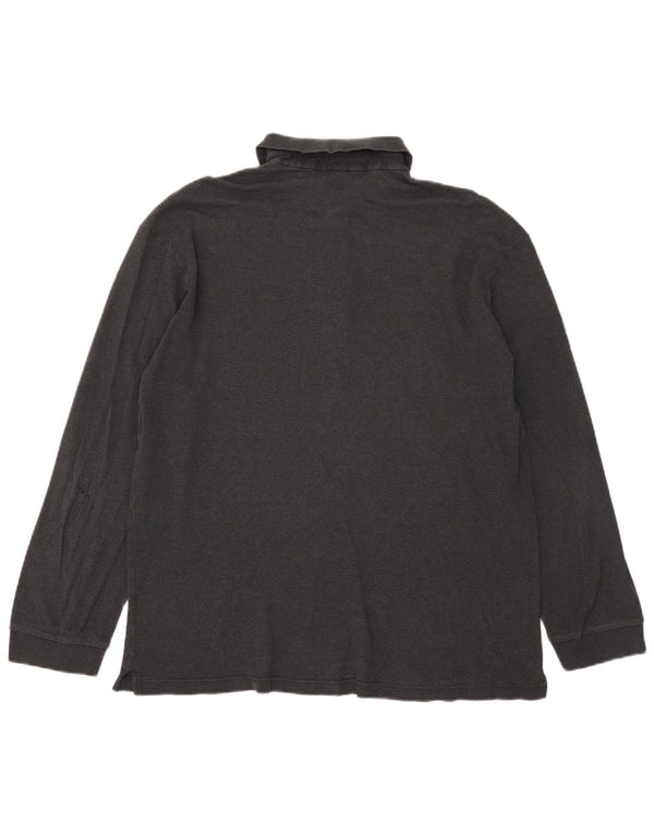 Hugo Boss muška polo majica dugih rukava 2XL siva