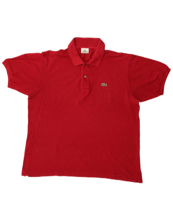 Lacoste muška polo majica veličine 5, veliki crveni pamuk