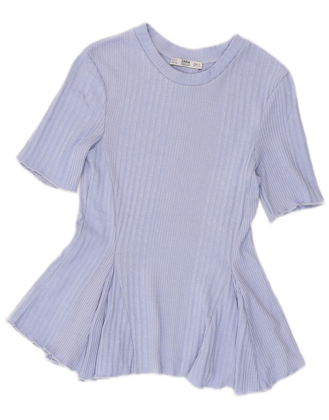 ZARA ženski kratki top UK 8 Mala ljubičasta