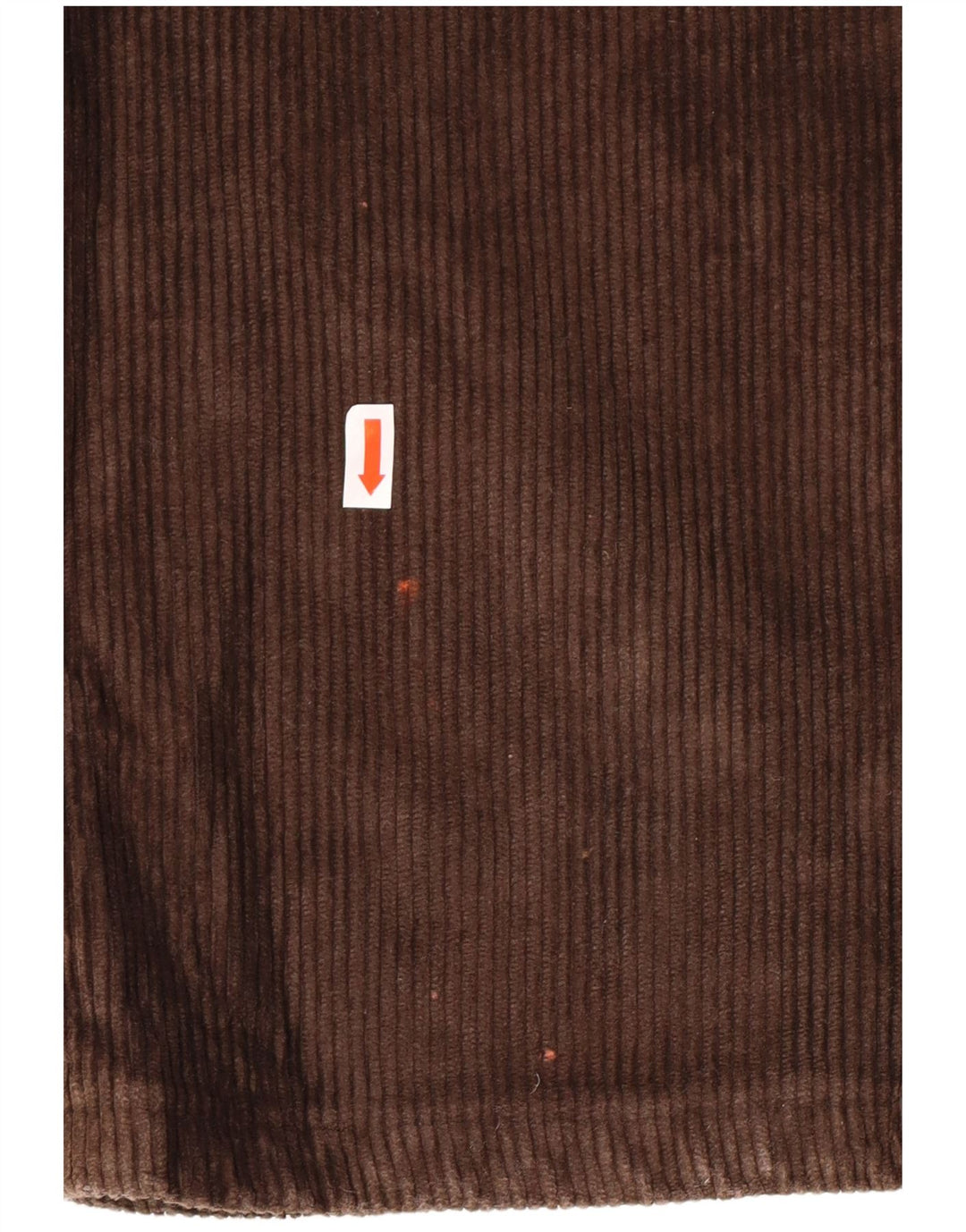 Carrera muške ravne hlače od samta W34 L30 smeđe